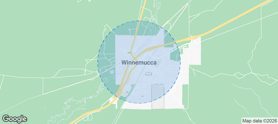 Winnemucca Airbnb map